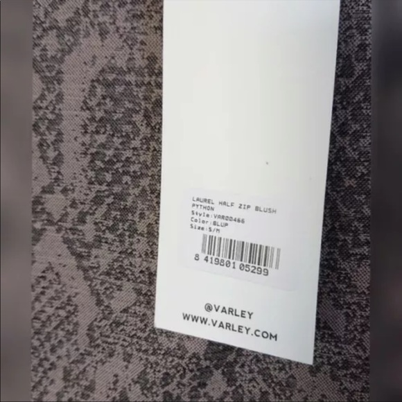 Varley Laurel Half Zip Long Sleeve Pullover S/M - Picture 3 of 4